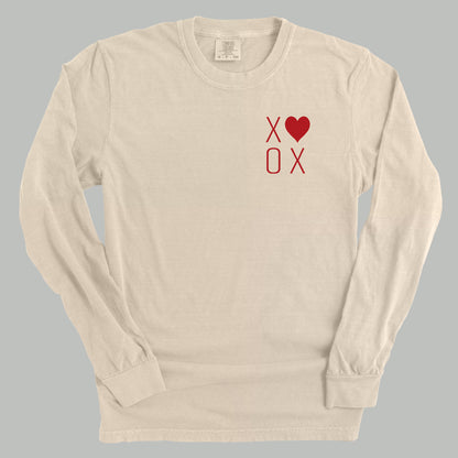 XOXO Heart (Left Chest)