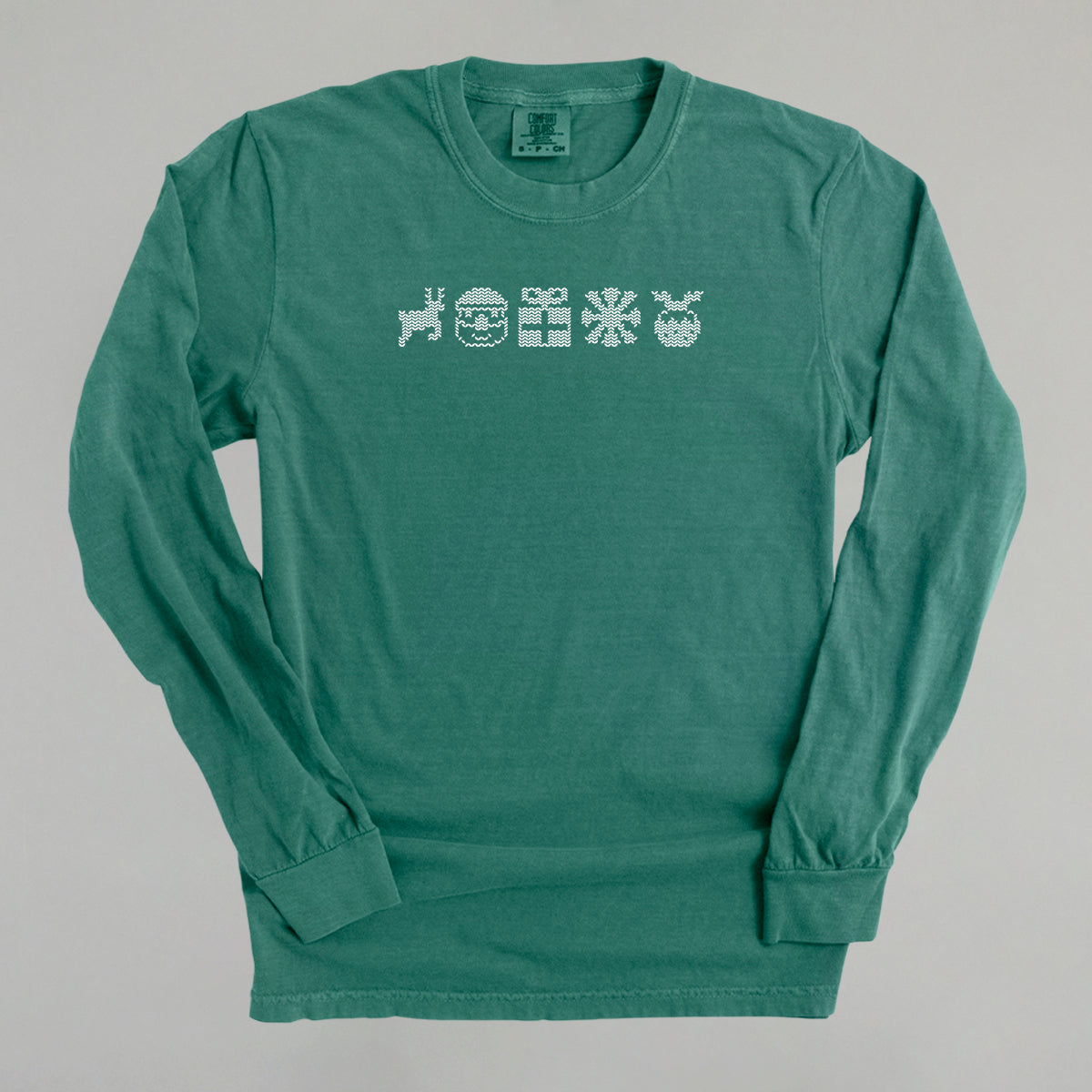 Holiday Icons Sweater Font