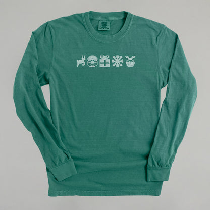 Holiday Icons Sweater Font