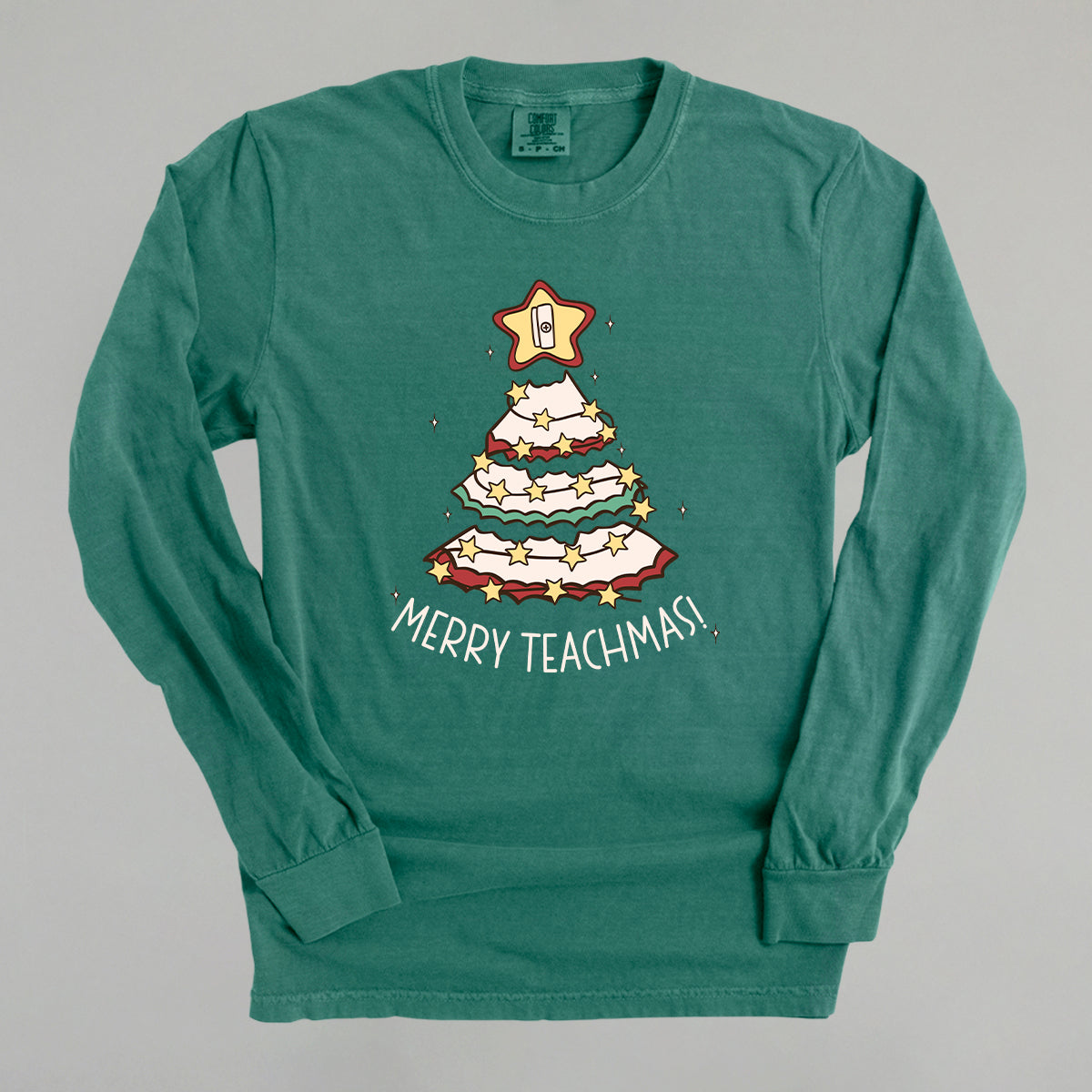 Merry Teachmas Tree Doodle