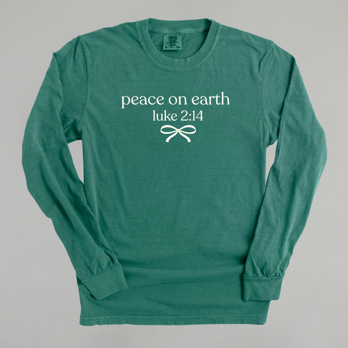 Peace On Earth (Serif + Bow)
