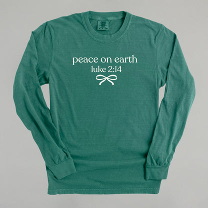 Peace On Earth (Serif + Bow)
