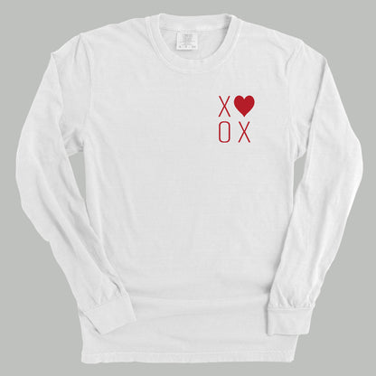 XOXO Heart (Left Chest)