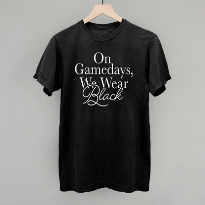 On Game Days, We Wear Black
