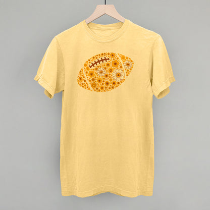 Floral Football Yellow