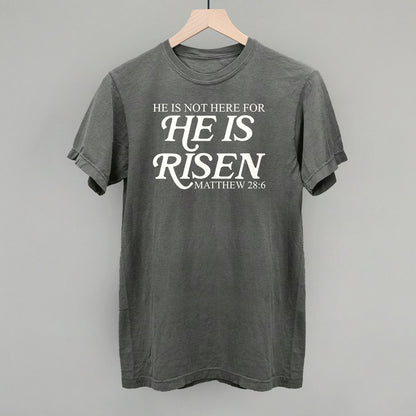 He Is Not Here For He Has Risen (Cream)