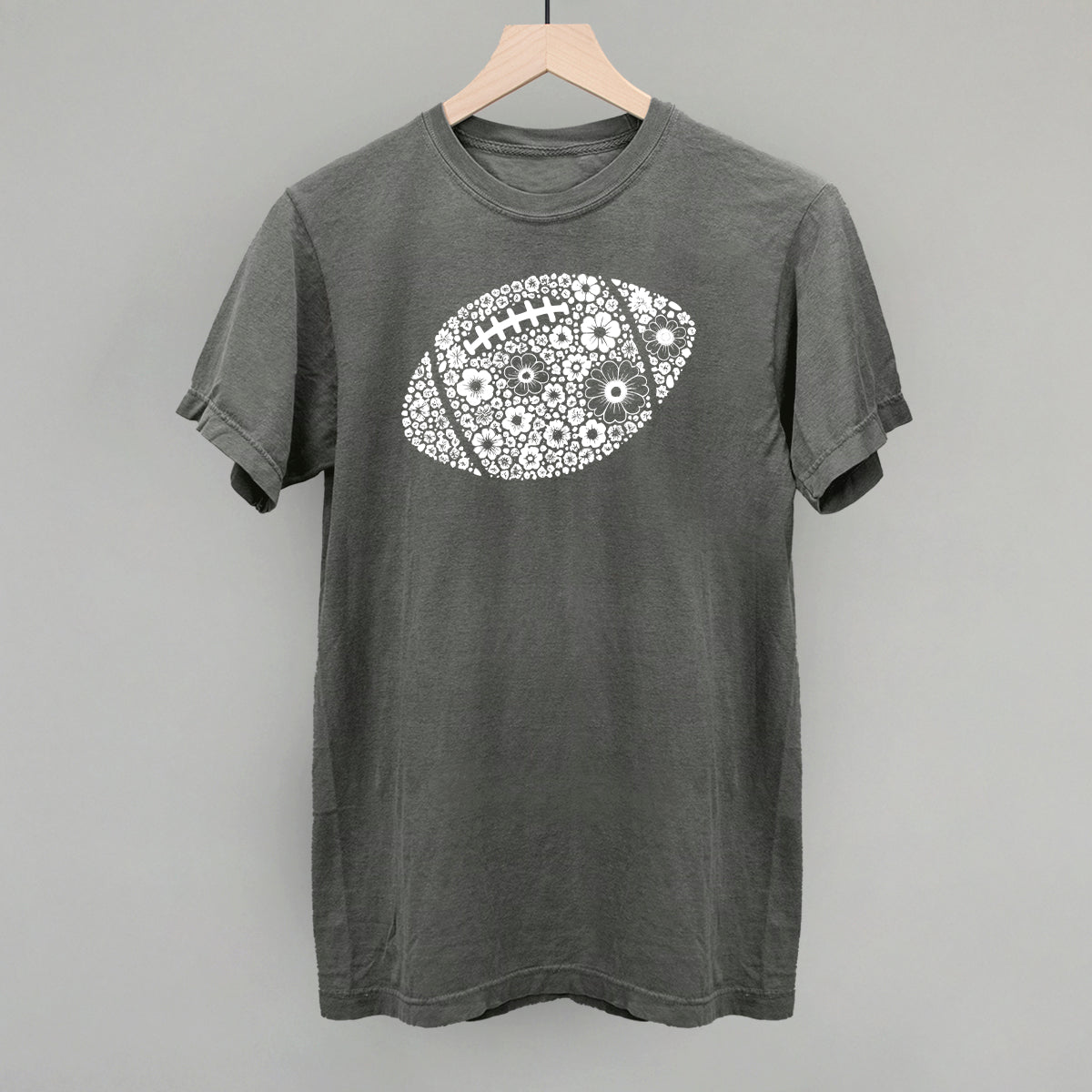 Floral Football White