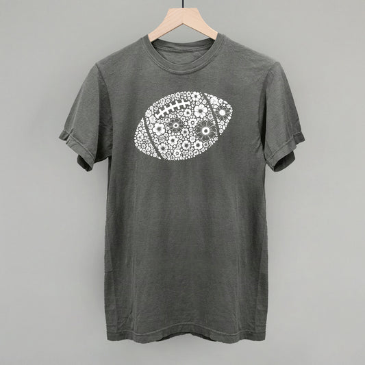Floral Football White