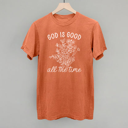 God Is Good All The Time Floral