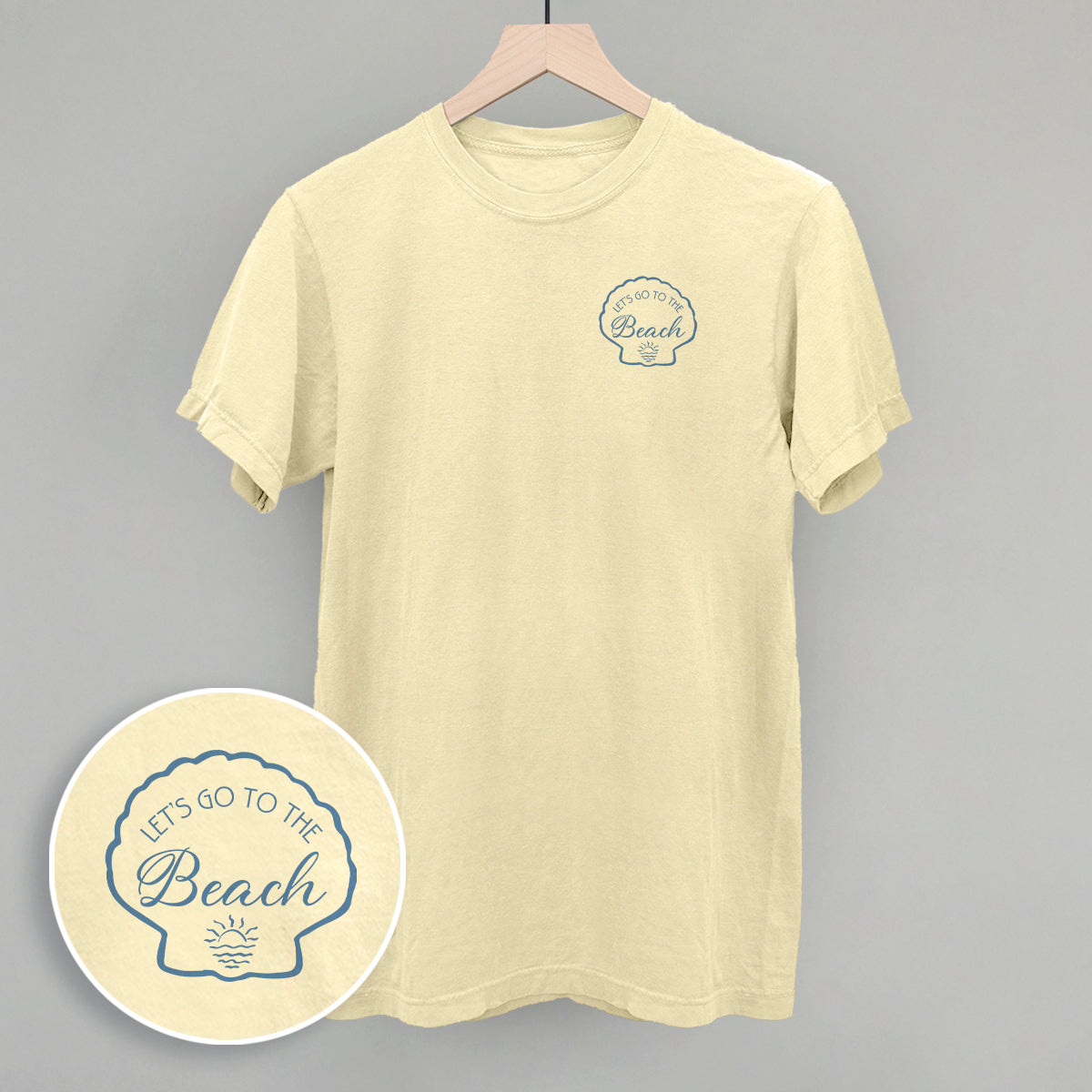 Let's Go To The Beach Seashell (Left Chest)
