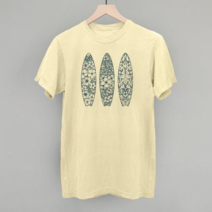 Blue Floral Surfboards