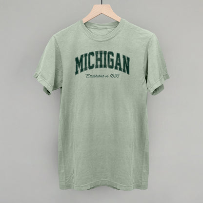 Michigan Varsity Arch (Green)