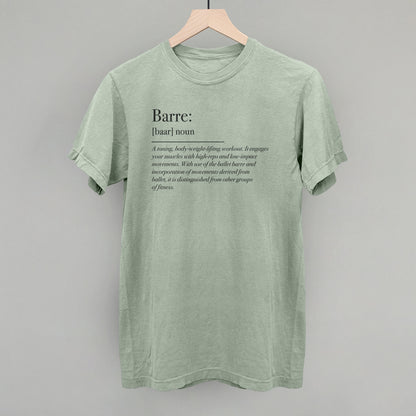 Barre Definition