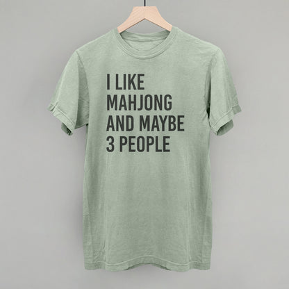 I Like Mahjong And Maybe 3 People
