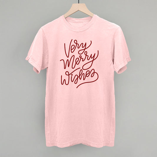 Very Merry Wishes Handwritten