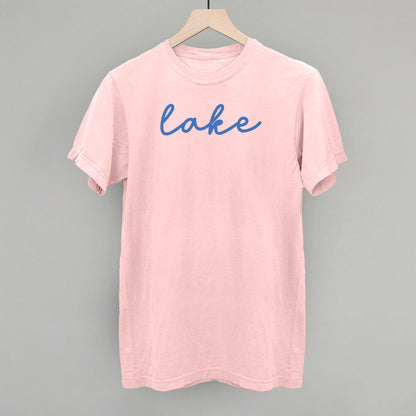 Lake Blue Script