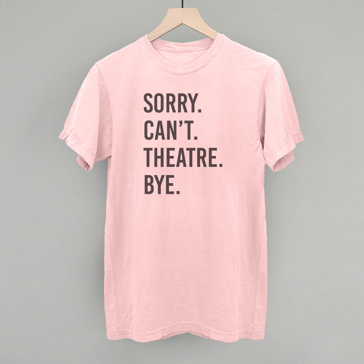 Sorry Can't Theatre Bye