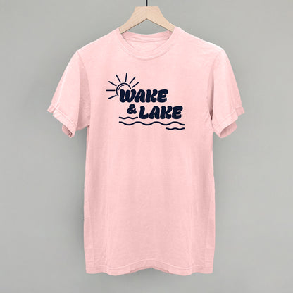 Wake And Lake (Navy Blue)