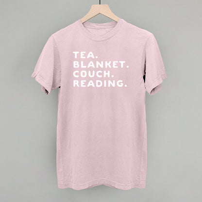 Tea Blanket Couch Reading