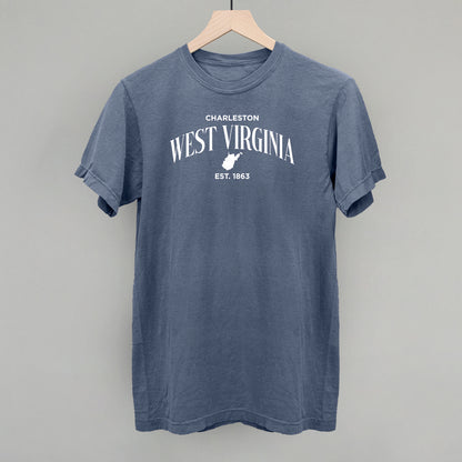 West Virginia Est. 1863 (White)