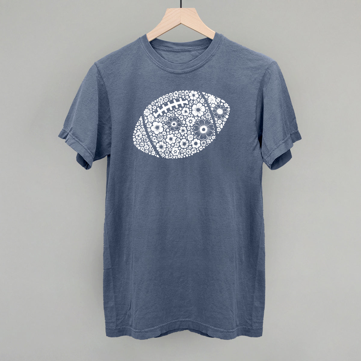 Floral Football White