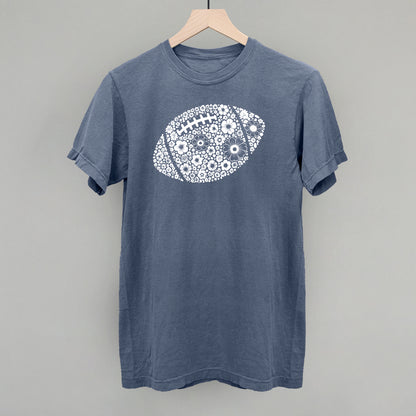 Floral Football White