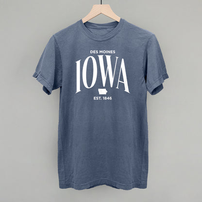 Iowa Est. 1846 (White)