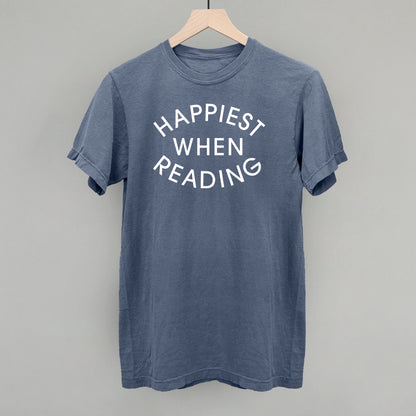 Happiest When Reading (White)