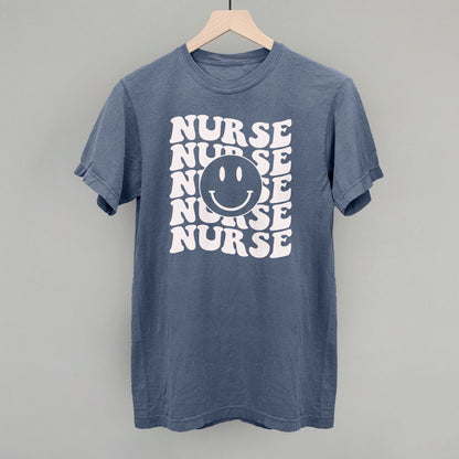 Retro Nurse Smiley (Repeated)
