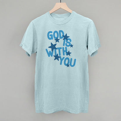 God Is With You Blue Stars