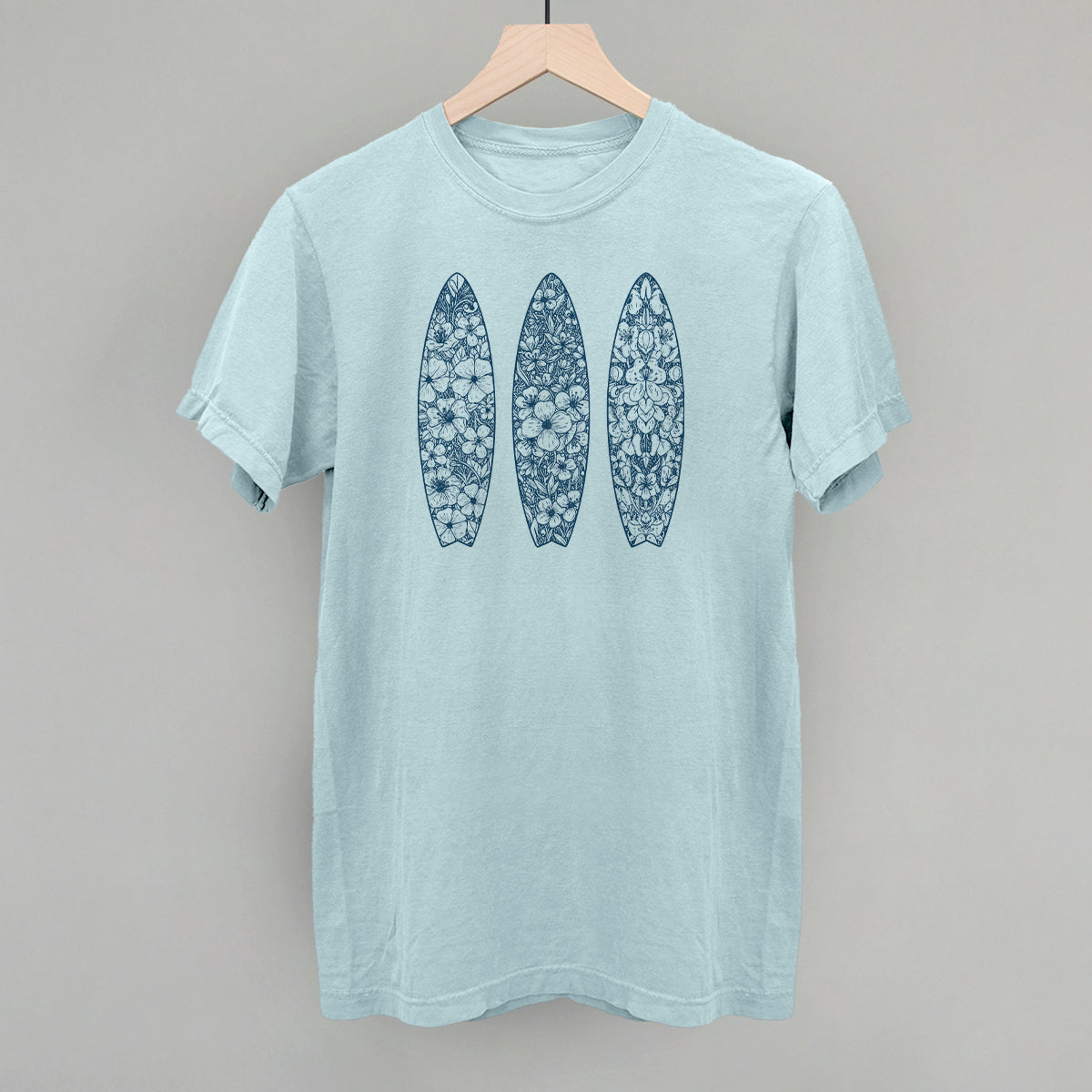 Blue Floral Surfboards