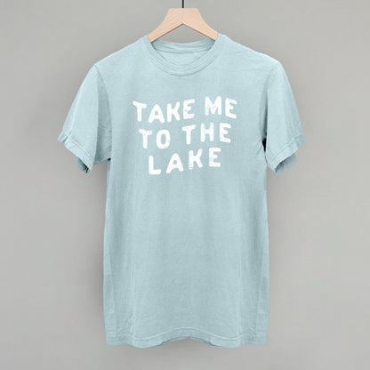 Take Me To The Lake Distressed