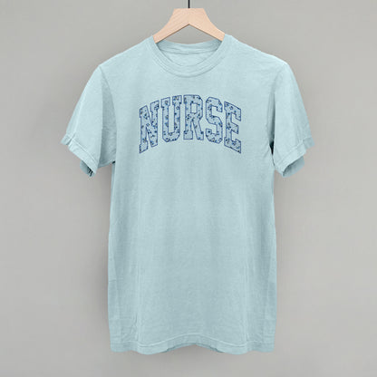 Nurse Floral Block Arch