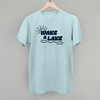 Wake And Lake (Navy Blue)