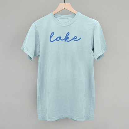 Lake Blue Script
