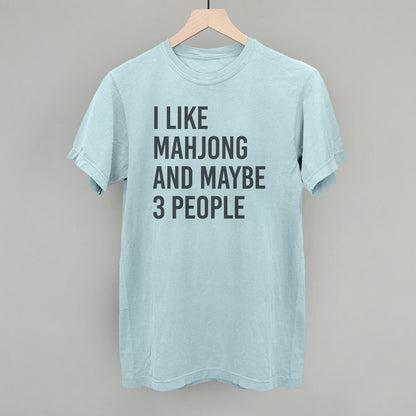 I Like Mahjong And Maybe 3 People