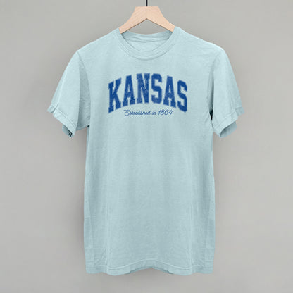 Kansas Varsity Arch (Blue)