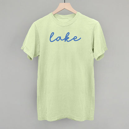 Lake Blue Script