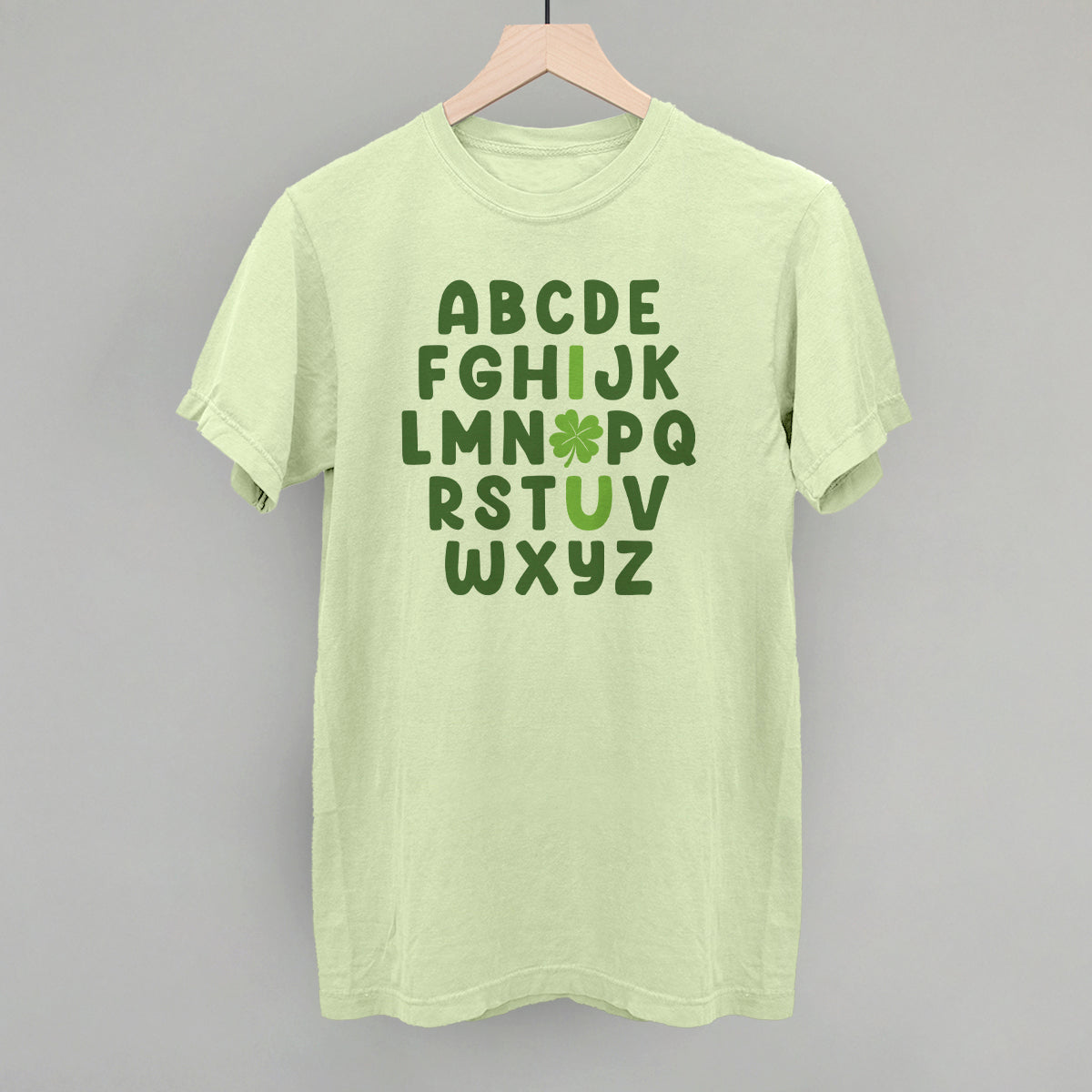 I Love You Clover Alphabet