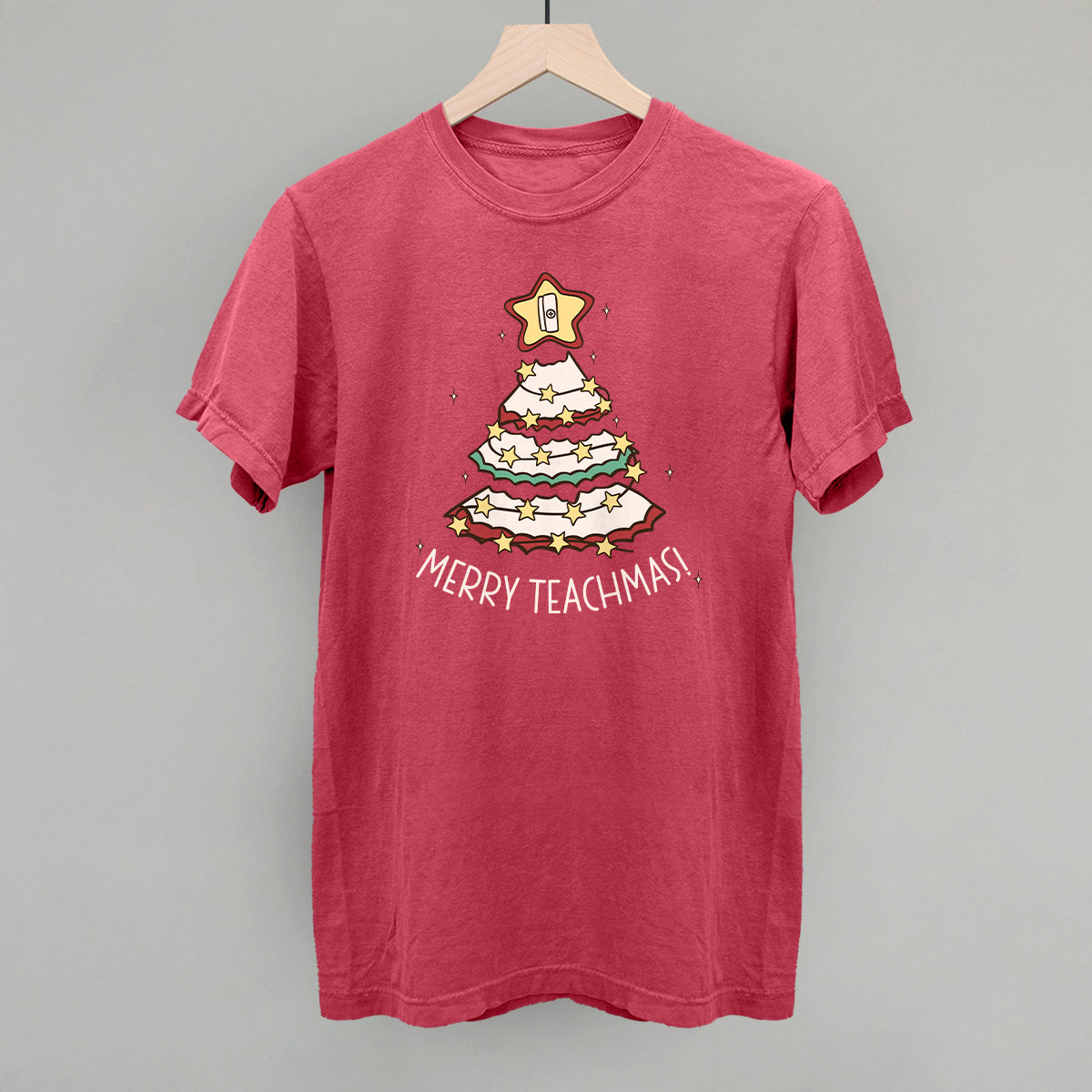 Merry Teachmas Tree Doodle