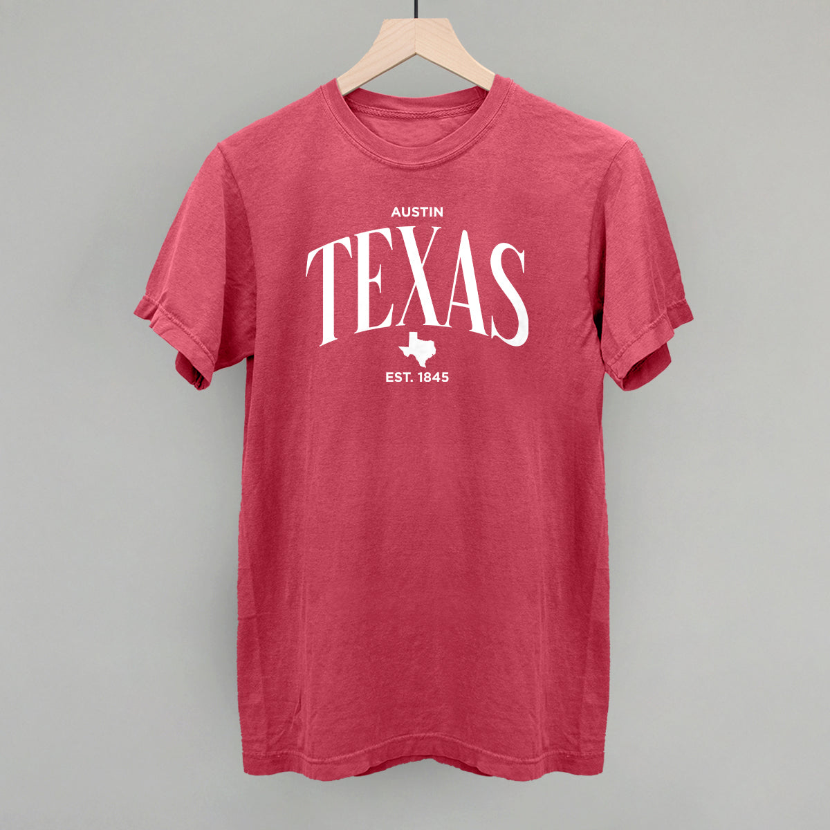 Texas Est. 1845 (White)