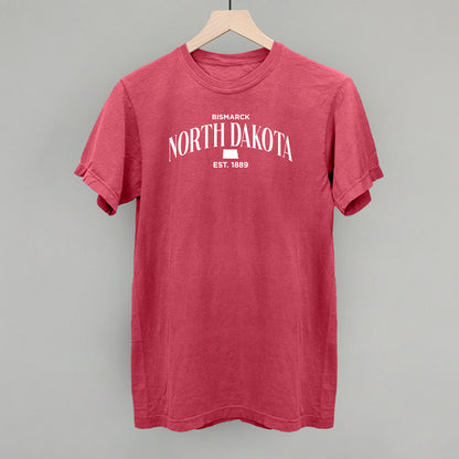 North Dakota Est. 1889 (White)