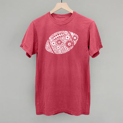 Floral Football White