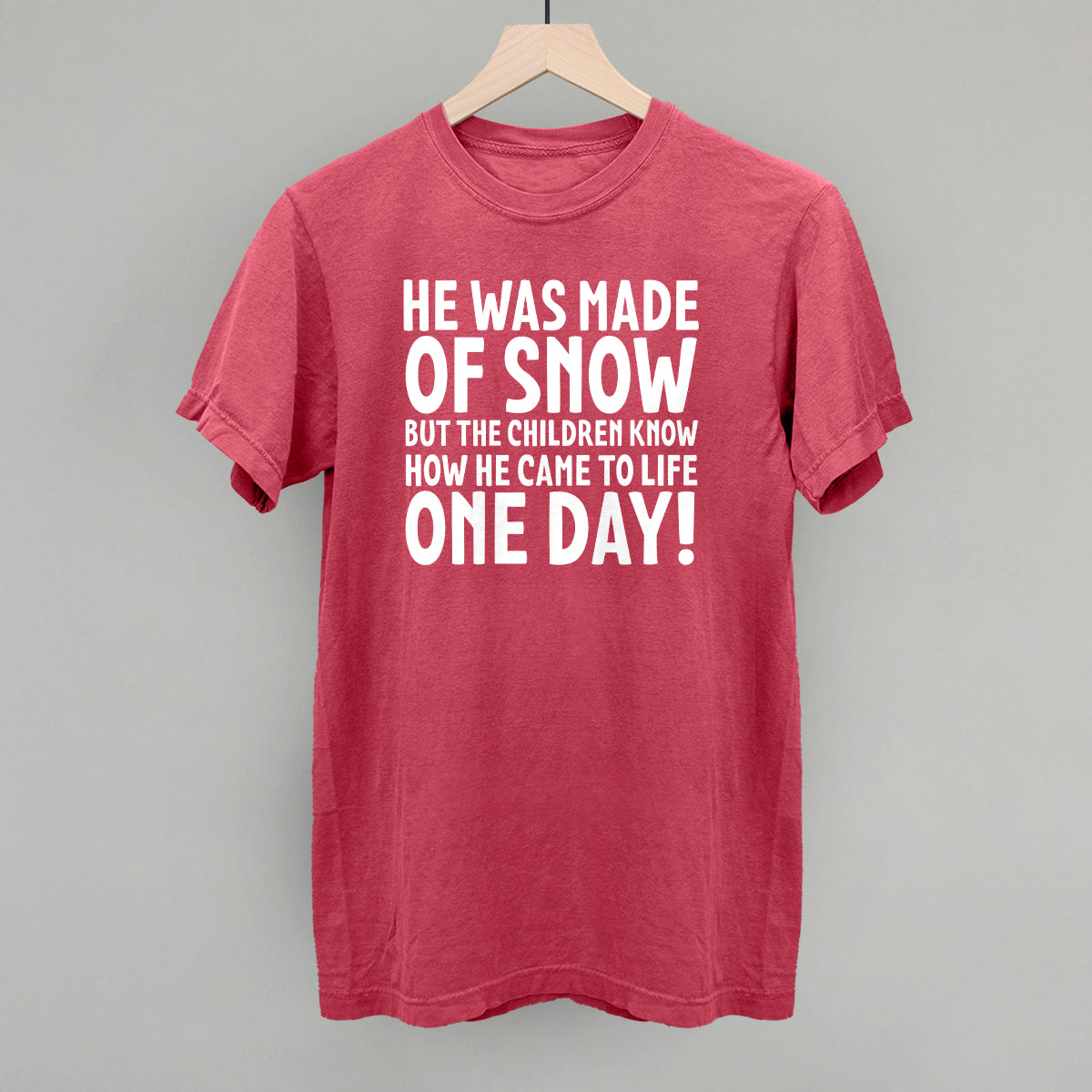 He Was Made Of Snow