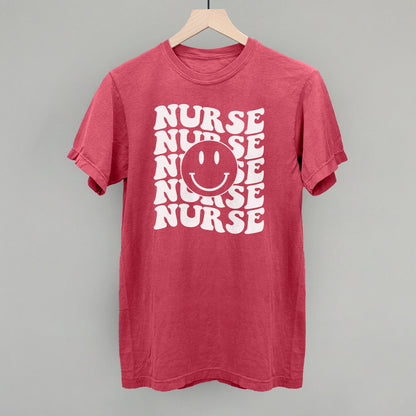 Retro Nurse Smiley (Repeated)
