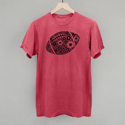 Floral Football Black