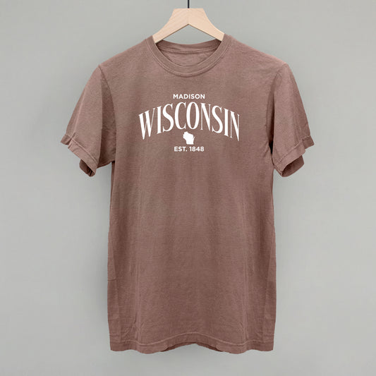 Wisconsin Est. 1848 (White)
