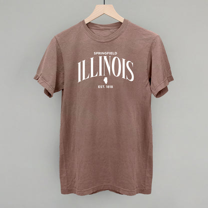 Illinois Est. 1818 (White)