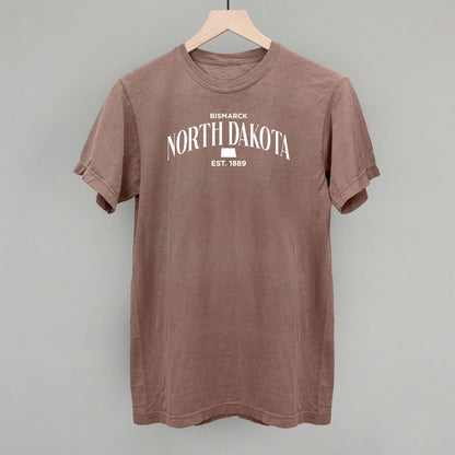 North Dakota Est. 1889 (White)