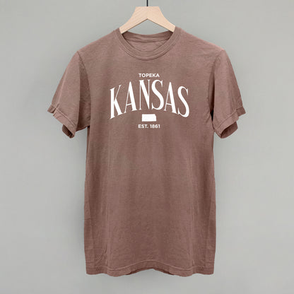 Kansas Est. 1861 (White)